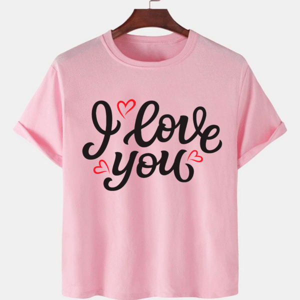 Pink Unisex Dot Knit Premium Quality Designer Printed T-Shirt