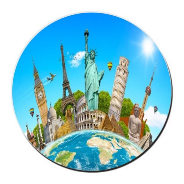 Printed Gaming Mouse Pad, Non-Slip Rubber Base For Mouse